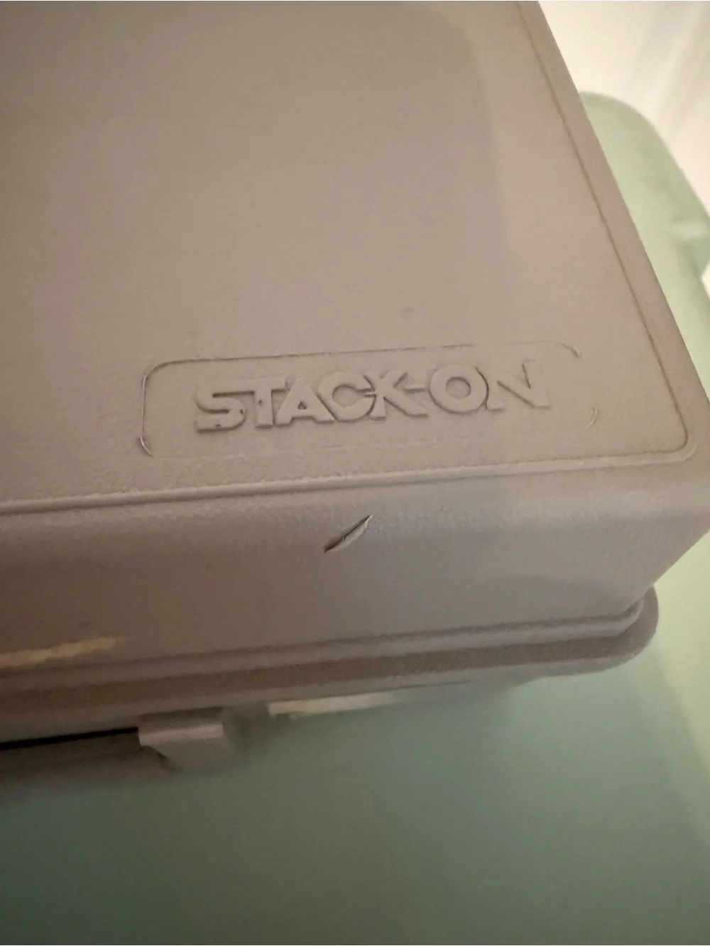 Stack-On Gray Plastic Storage Case | Jewelry, Crafts, etc